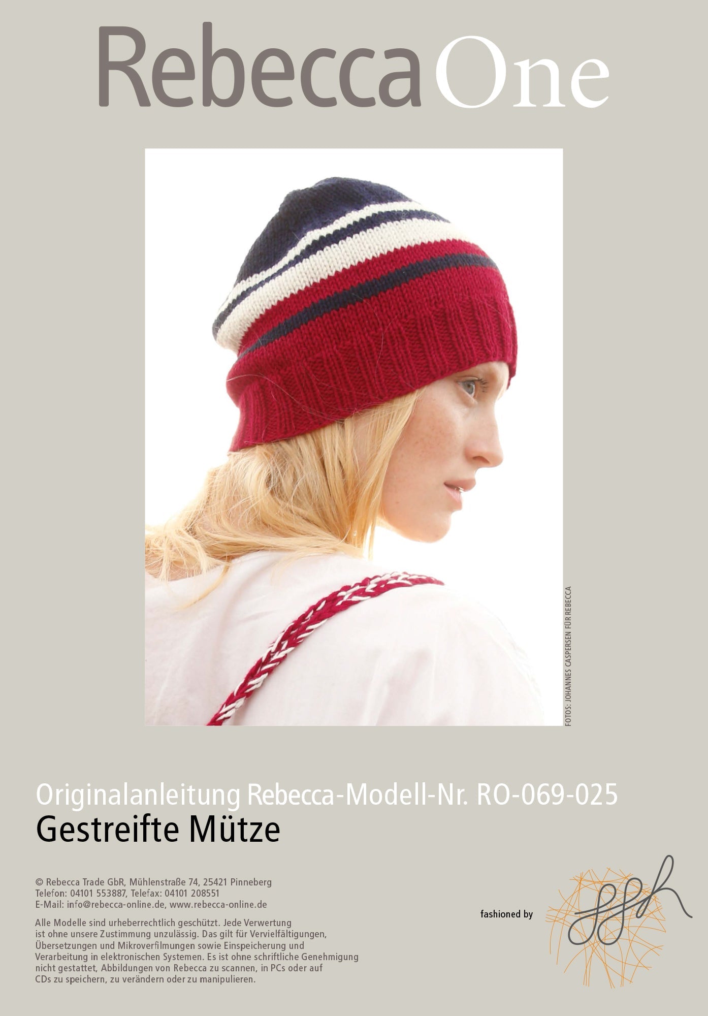 Gestreifte Mütze - Rebecca - Online.de