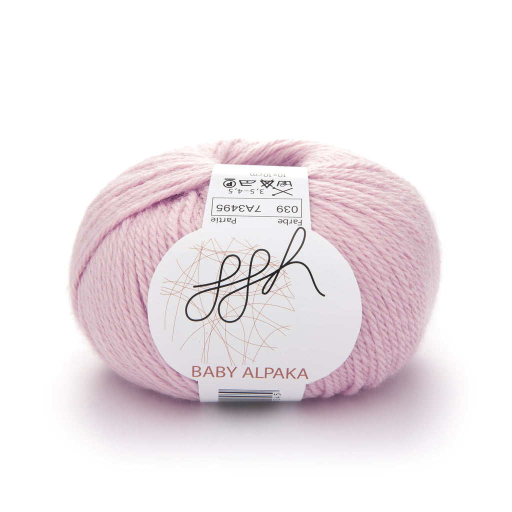 ggh Baby Alpaka Farbe | 100% Baby Alpaka Wolle | 100m/50g | 039 - Rosa - Rebecca - Online.de