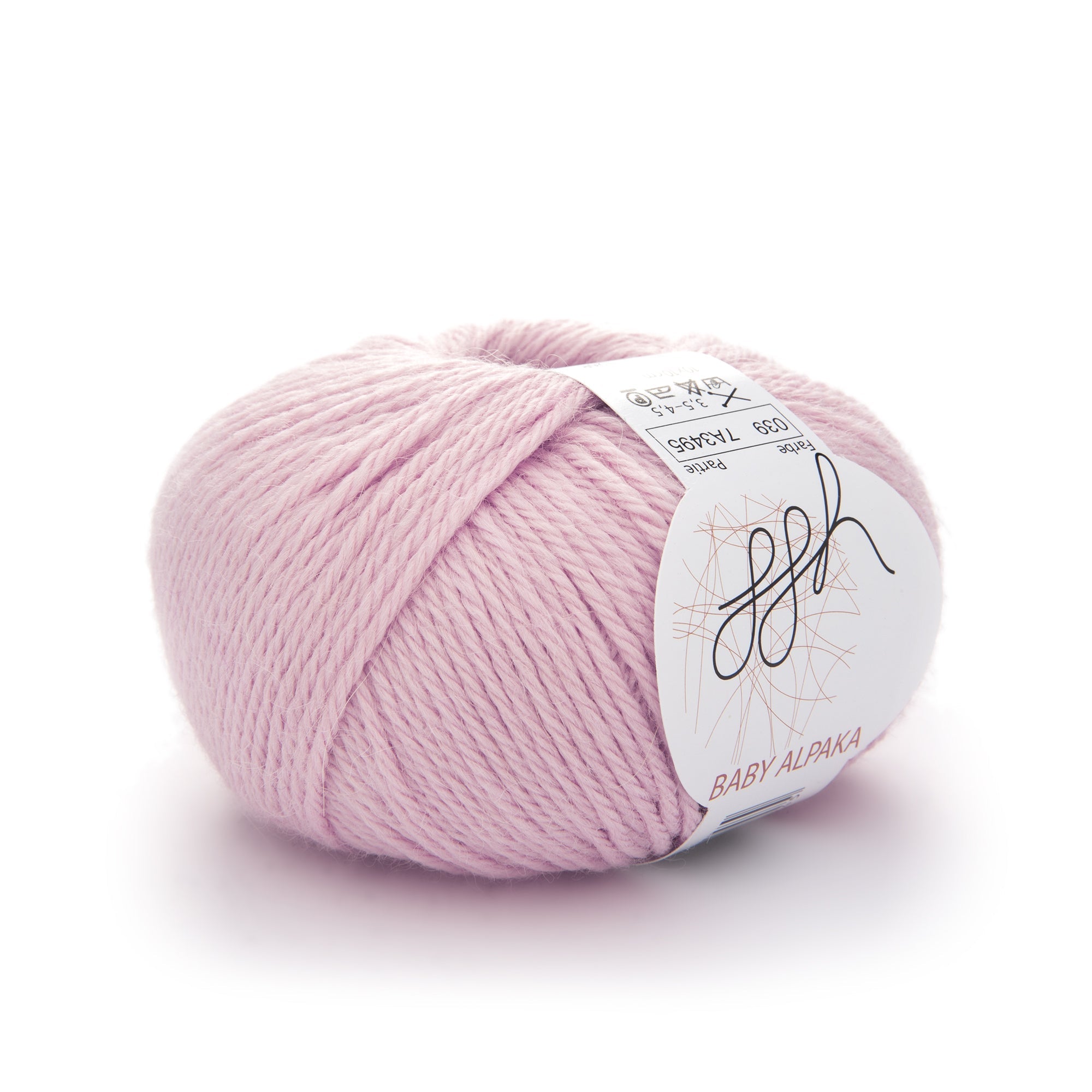 ggh Baby Alpaka Farbe | 100% Baby Alpaka Wolle | 100m/50g | 039 - Rosa - Rebecca - Online.de