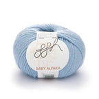 ggh Baby Alpaka Farbe | 100% Baby Alpaka Wolle | 100m/50g | 040 - Hellblau - Rebecca - Online.de