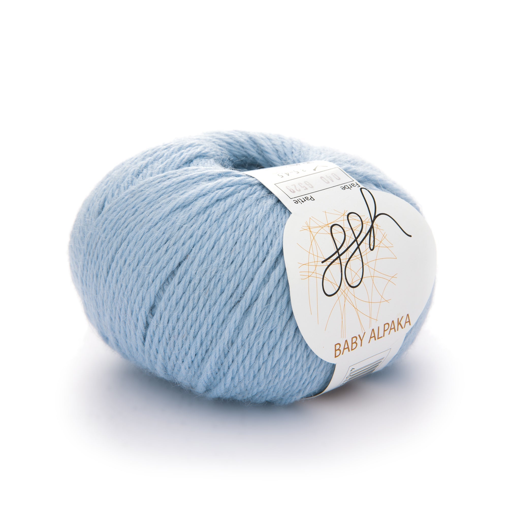 ggh Baby Alpaka Farbe | 100% Baby Alpaka Wolle | 100m/50g | 040 - Hellblau - Rebecca - Online.de