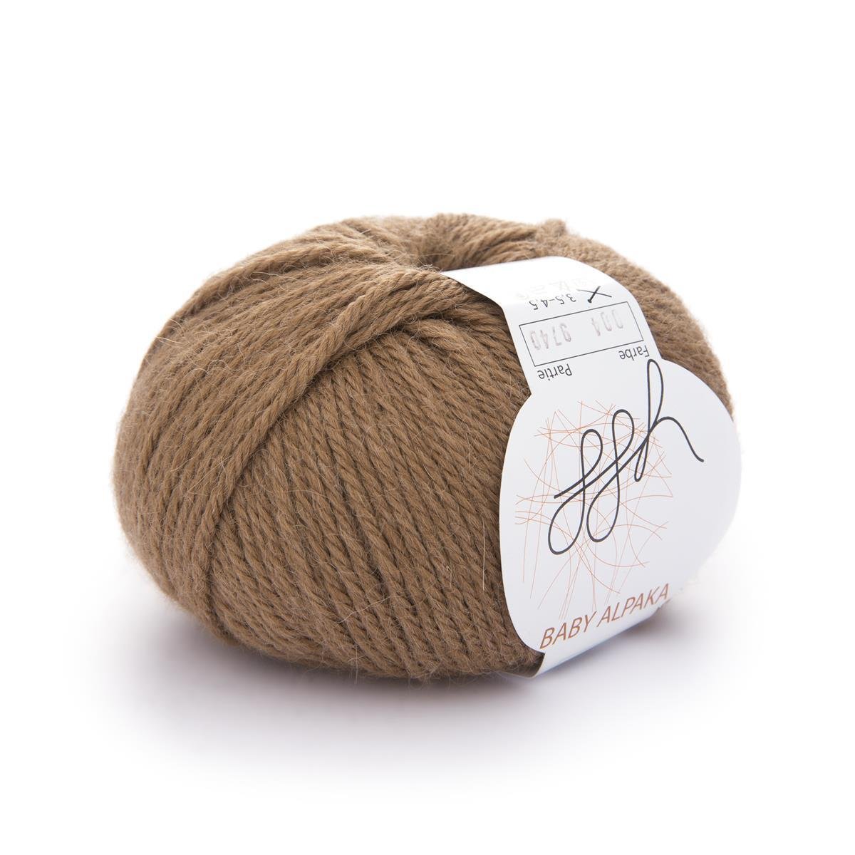 ggh Baby Alpaka natur | 100% Baby Alpaka Wolle | 100m/50g | 003 - Karton - Rebecca - Online.de