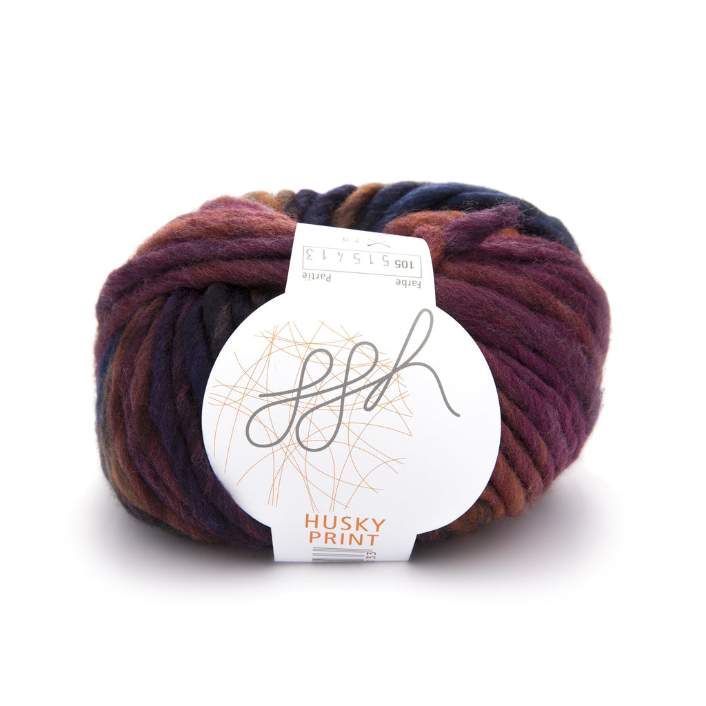 ggh Husky Print | 105 - Lila Orange - Rebecca - Online.de