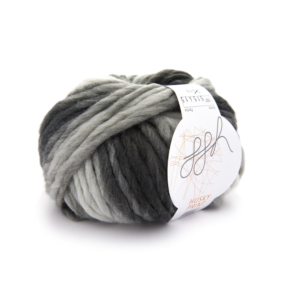 ggh Husky Print | 107 - Hellgrau-Dunkelgrau