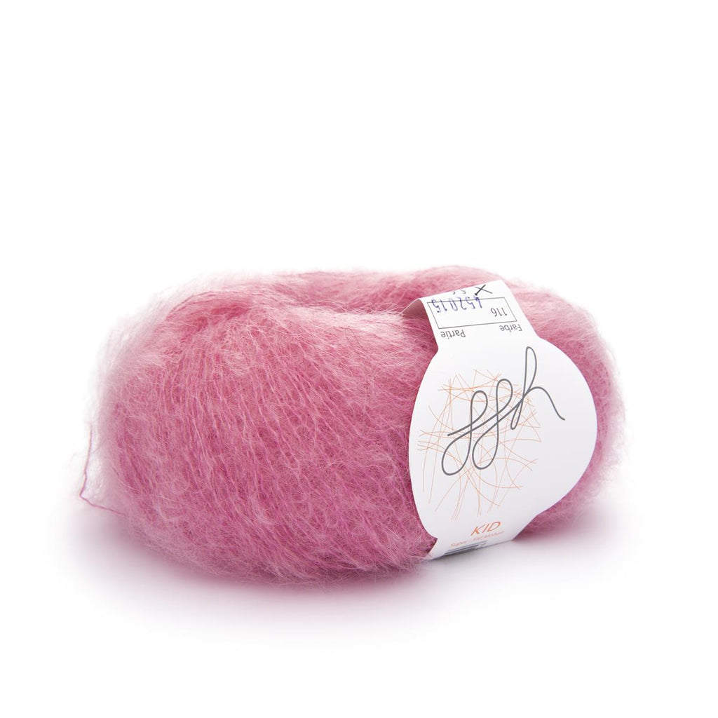 ggh Kid | Mohairwolle | 250m/25g | 116 - Korallrosé