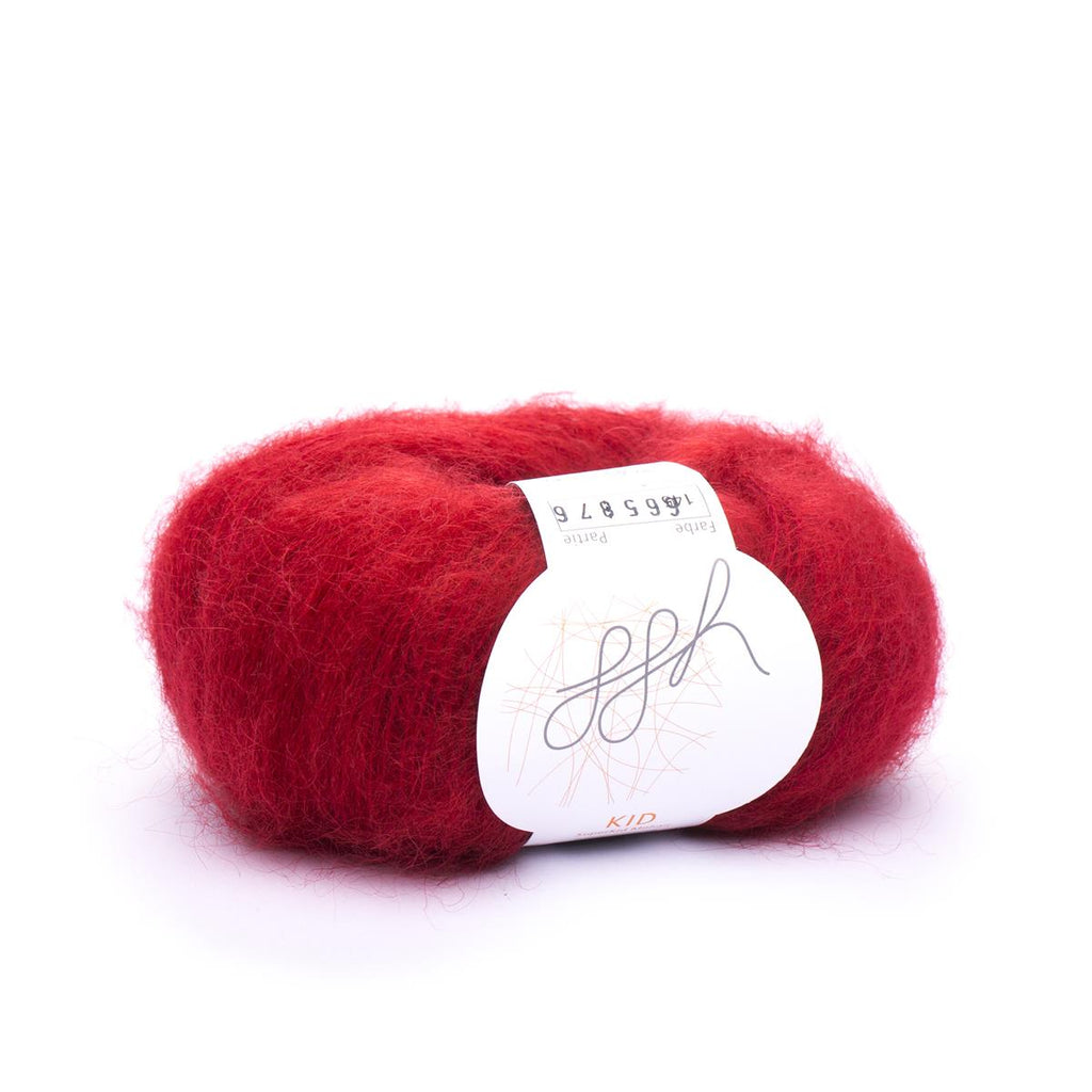 ggh Kid | Mohairwolle | 250m/25g | 145 - Purpurrot