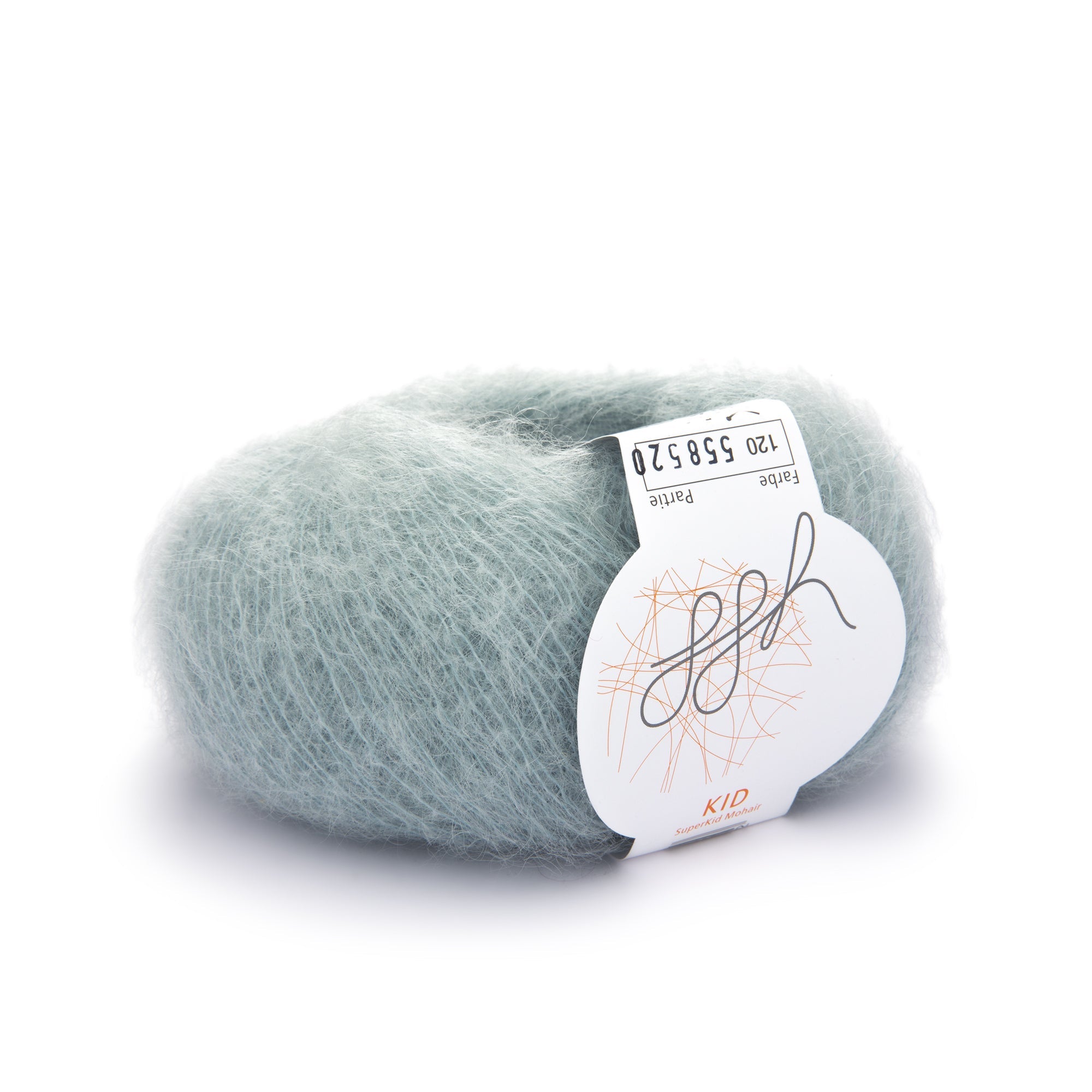 ggh Kid | Mohairwolle | 250m/25g | 120 - Schimmerndes Glas - Rebecca - Online.de