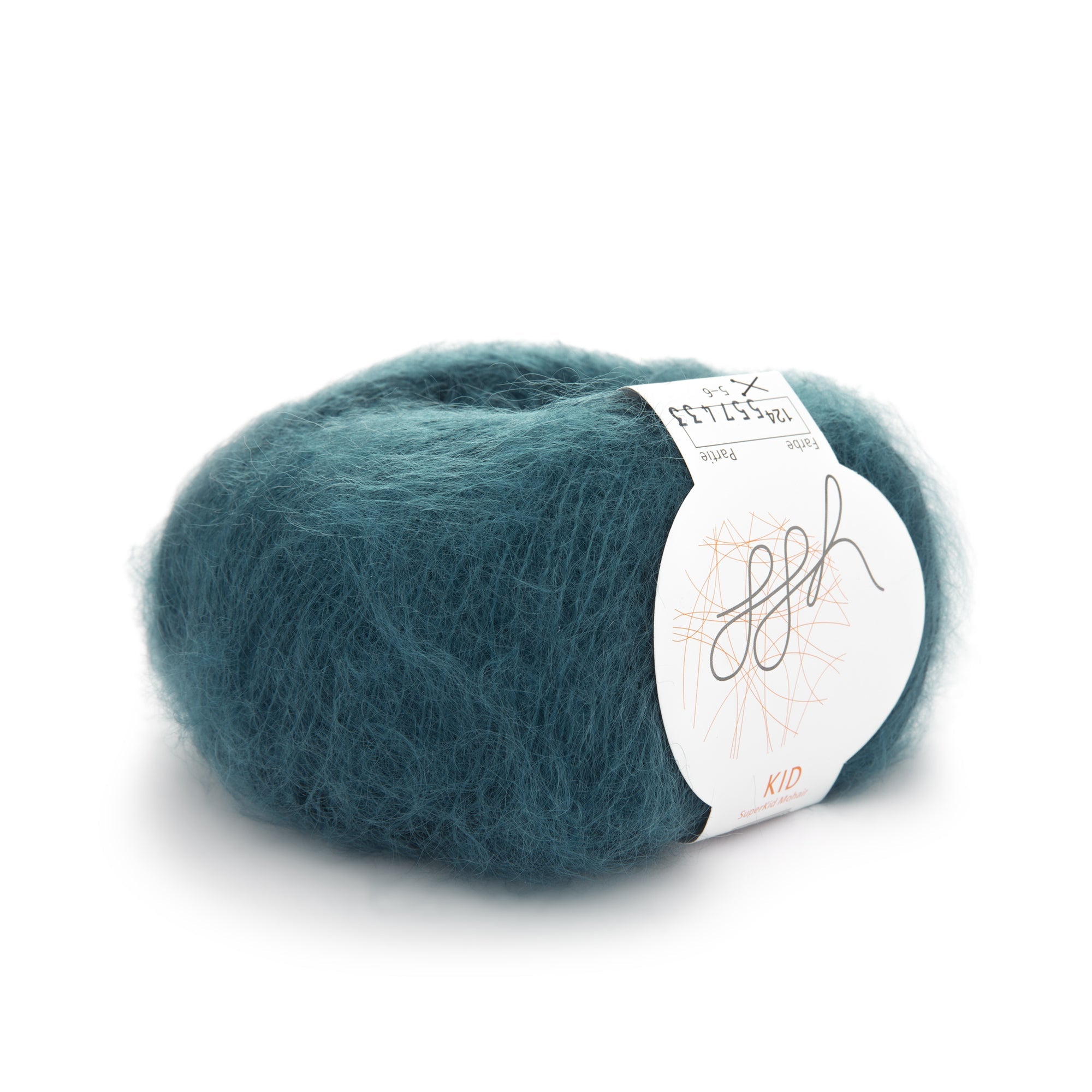ggh Kid | Mohairwolle | 250m/25g | 124 - Entenblau - Rebecca - Online.de