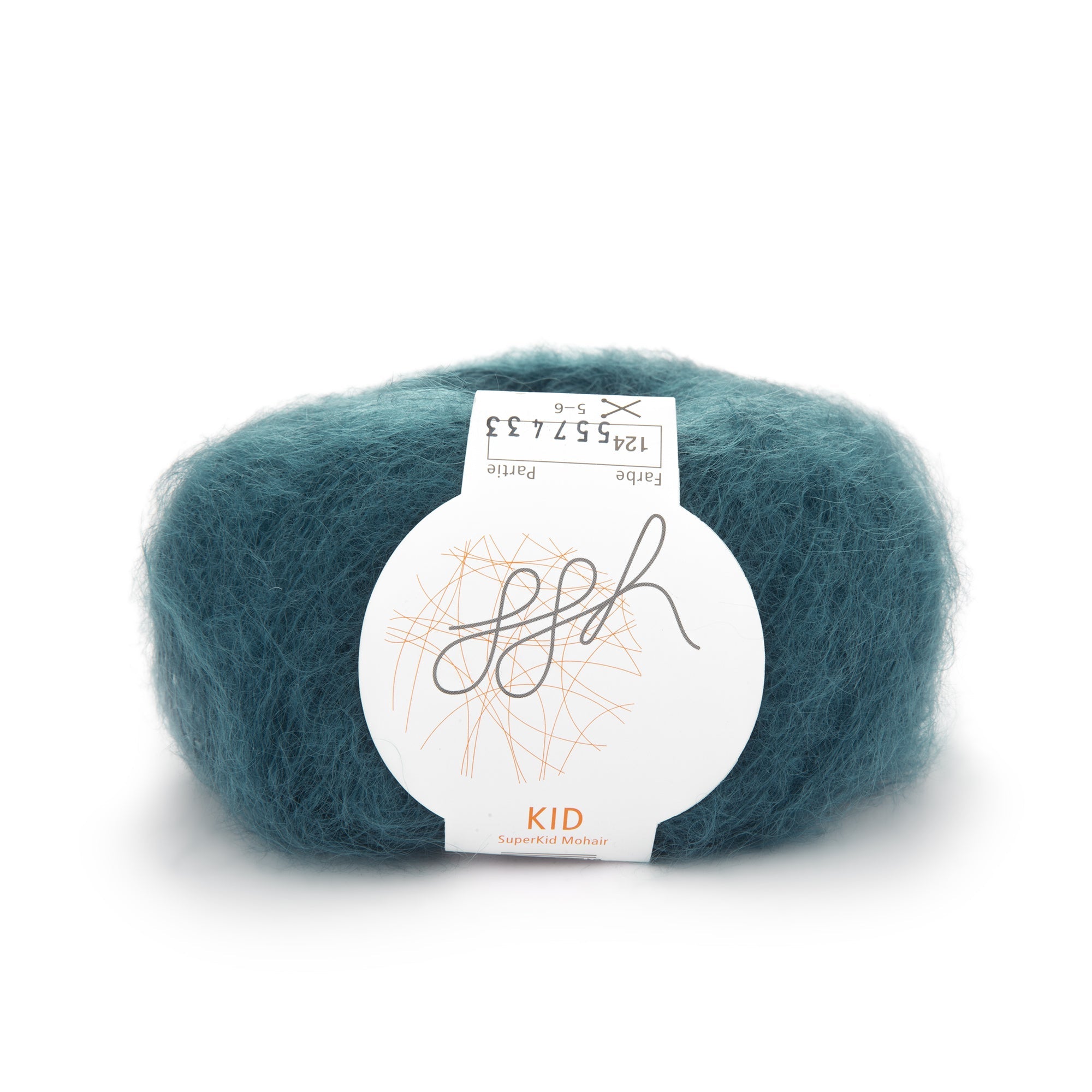 ggh Kid | Mohairwolle | 250m/25g | 124 - Entenblau - Rebecca - Online.de