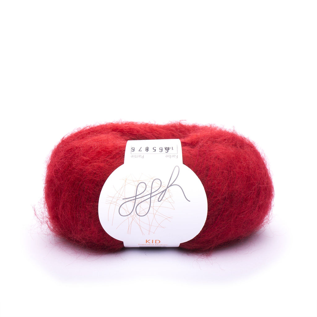 ggh Kid | Mohairwolle | 250m/25g | 145 - Purpurrot - Rebecca - Online.de
