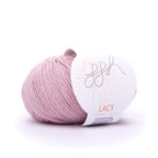 GGH Lacy | Merinowolle mit Seide | 25g - 170m | 015 - Pastell Rosa