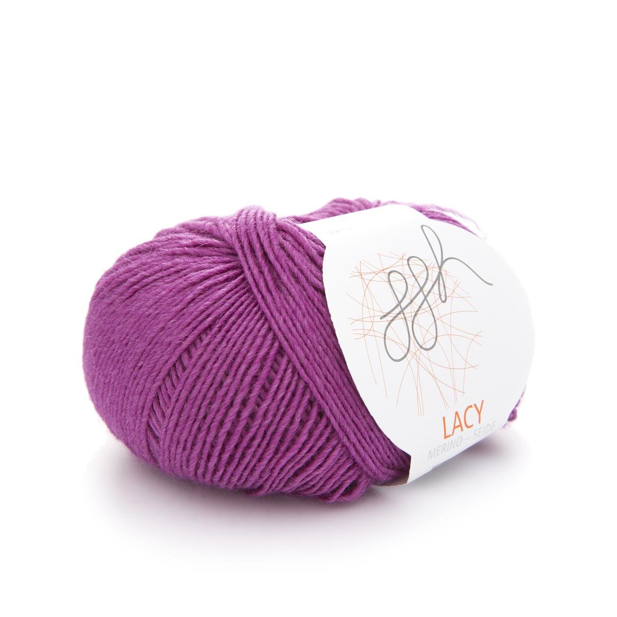 GGH Lacy | Merinowolle mit Seide | 25g - 170m | 012 - Zyklam - Rebecca - Online.de