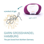 GGH Lacy | Merinowolle mit Seide | 25g - 170m | 016 - Amethyst - Rebecca - Online.de