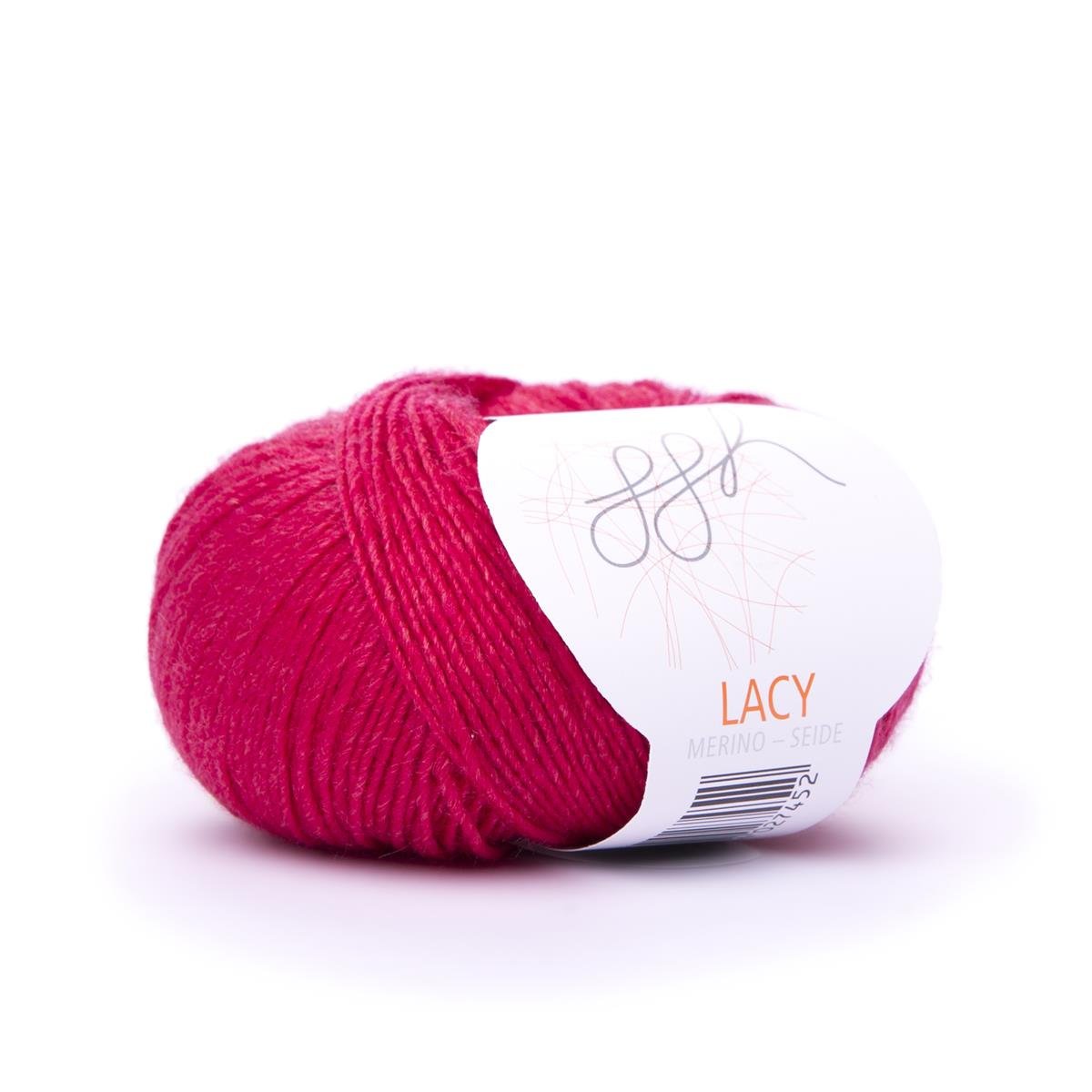 GGH Lacy | Merinowolle mit Seide | 25g - 170m | 017 - Korallenrot | rebecca-online.de