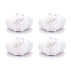 ggh Lacy | Set mit 4 x 25g (insg. 100g) - 001 - Wollweiß - Rebecca - Online.de