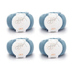 ggh Lacy | Set mit 4 x 25g (insg. 100g) - 004 - Eisblau - Rebecca - Online.de