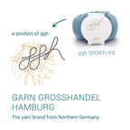 ggh Lacy | Set mit 4 x 25g (insg. 100g) - 004 - Eisblau - Rebecca - Online.de