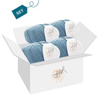 ggh Lacy | Set mit 4 x 25g (insg. 100g) - 004 - Eisblau - Rebecca - Online.de