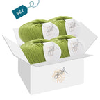 ggh Lacy | Set mit 4 x 25g (insg. 100g) - 006 - Apfelgrün - Rebecca - Online.de