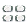 ggh Lacy | Set mit 4 x 25g (insg. 100g) - 009 - Grüngrau | rebecca - online.de