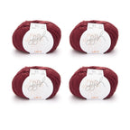 ggh Lacy | Set mit 4 x 25g (insg. 100g) - 011 - Kardinalrot - Rebecca - Online.de