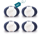 ggh Lacy | Set mit 4 x 25g (insg. 100g) - 013 - Dunkelblau - Rebecca - Online.de