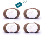 ggh Lacy | Set mit 4 x 25g (insg. 100g) - 018 - Braun - Rebecca - Online.de