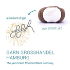 ggh Lacy | Set mit 4 x 25g (insg. 100g) - 018 - Braun - Rebecca - Online.de