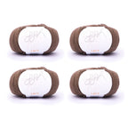 ggh Lacy | Set mit 4 x 25g (insg. 100g) - 018 - Braun - Rebecca - Online.de