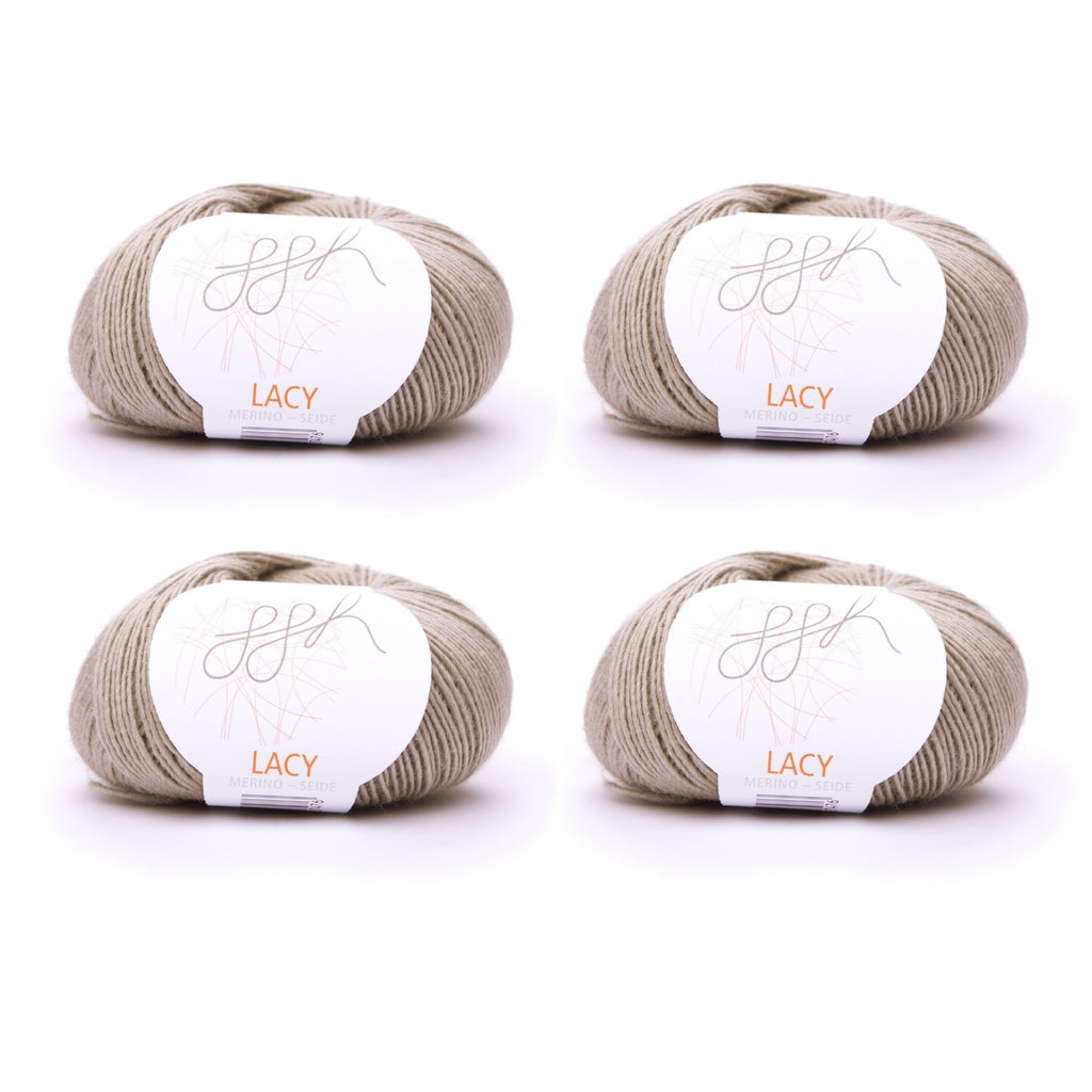 ggh Lacy | Set mit 4 x 25g (insg. 100g) - 019 - Beige - Rebecca - Online.de