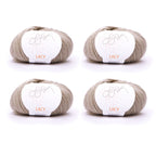 ggh Lacy | Set mit 4 x 25g (insg. 100g) - 019 - Beige - Rebecca - Online.de