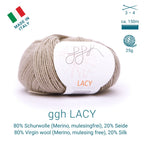 ggh Lacy | Set mit 4 x 25g (insg. 100g) - 019 - Beige - Rebecca - Online.de