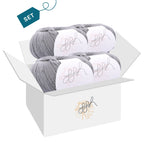 ggh Lacy | Set mit 4 x 25g (insg. 100g) - 020 - Grau - Rebecca - Online.de