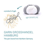ggh Lacy | Set mit 4 x 25g (insg. 100g) - 020 - Grau - Rebecca - Online.de