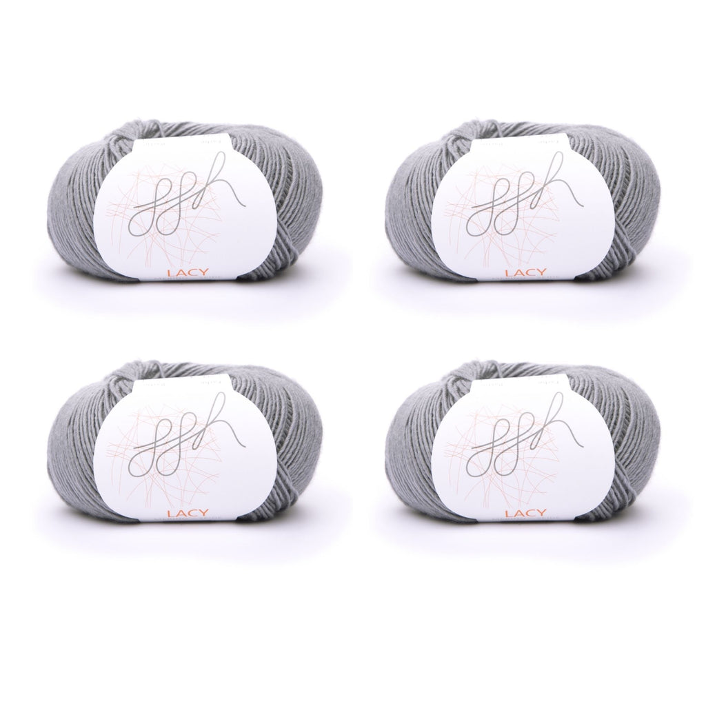 ggh Lacy | Set mit 4 x 25g (insg. 100g) - 020 - Grau - Rebecca - Online.de