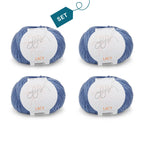 ggh Lacy | Set mit 4 x 25g (insg. 100g) - 021 - Blau - Rebecca - Online.de