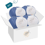 ggh Lacy | Set mit 4 x 25g (insg. 100g) - 021 - Blau - Rebecca - Online.de