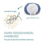 ggh Lacy | Set mit 4 x 25g (insg. 100g) - 021 - Blau - Rebecca - Online.de