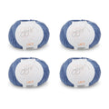 ggh Lacy | Set mit 4 x 25g (insg. 100g) - 021 - Blau - Rebecca - Online.de