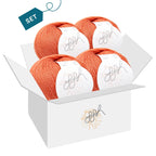 ggh Lacy | Set mit 4 x 25g (insg. 100g) - 026 - Herbstorange - Rebecca - Online.de