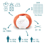 ggh Lacy | Set mit 4 x 25g (insg. 100g) - 026 - Herbstorange - Rebecca - Online.de