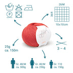 ggh Lacy | Set mit 4 x 25g (insg. 100g) - 027 - Marsrot - Rebecca - Online.de