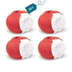ggh Lacy | Set mit 4 x 25g (insg. 100g) - 027 - Marsrot - Rebecca - Online.de