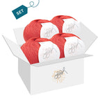 ggh Lacy | Set mit 4 x 25g (insg. 100g) - 027 - Marsrot - Rebecca - Online.de