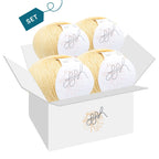 ggh Lacy | Set mit 4 x 25g (insg. 100g) - 028 - Senfgelb - Rebecca - Online.de