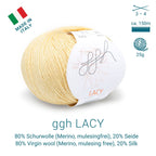 ggh Lacy | Set mit 4 x 25g (insg. 100g) - 028 - Senfgelb - Rebecca - Online.de