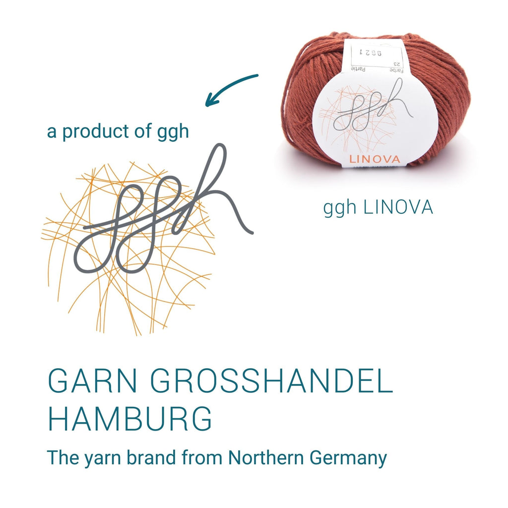 ggh Linova | 100% Baumwolle | 100m/50g | 023 - Gebranntes Ocker - Rebecca - Online.de