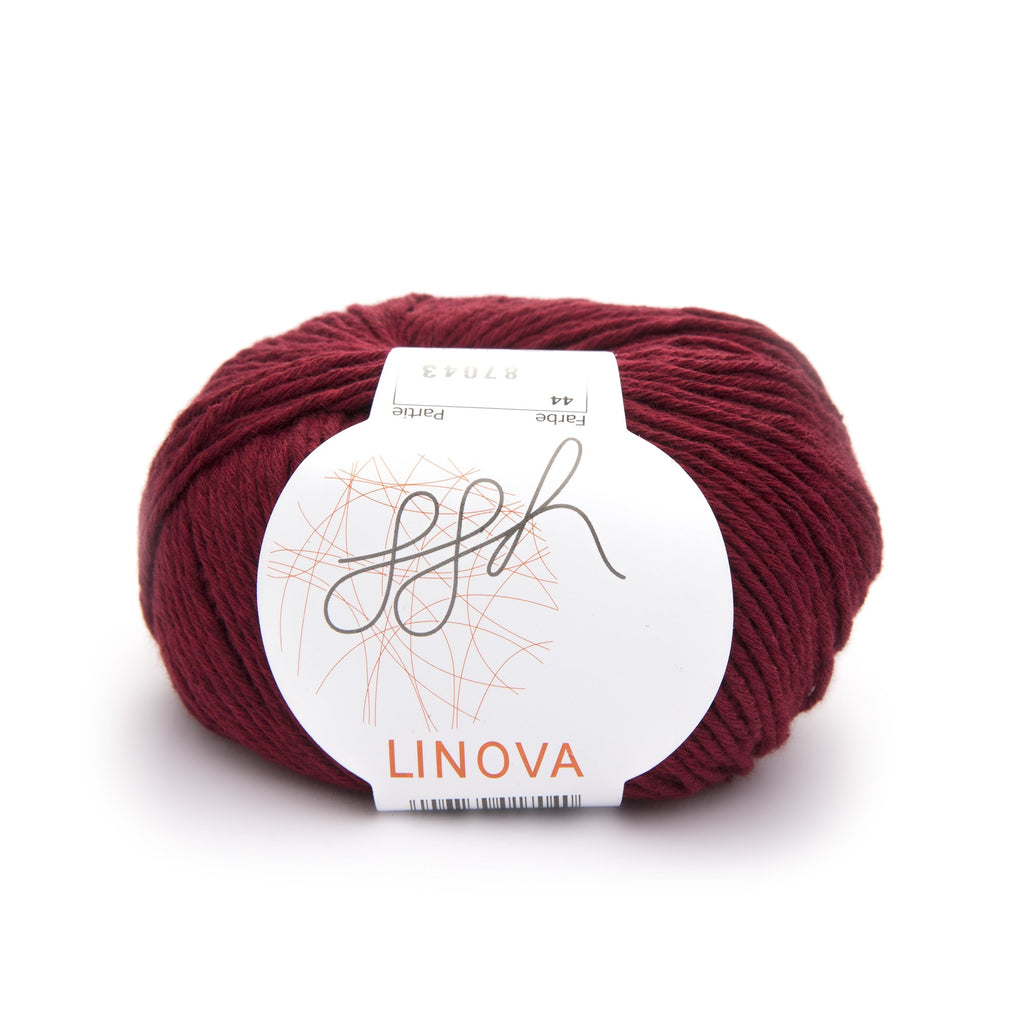 ggh Linova | 100% Baumwolle | 100m/50g | 044 - Ziegelrot - Rebecca - Online.de