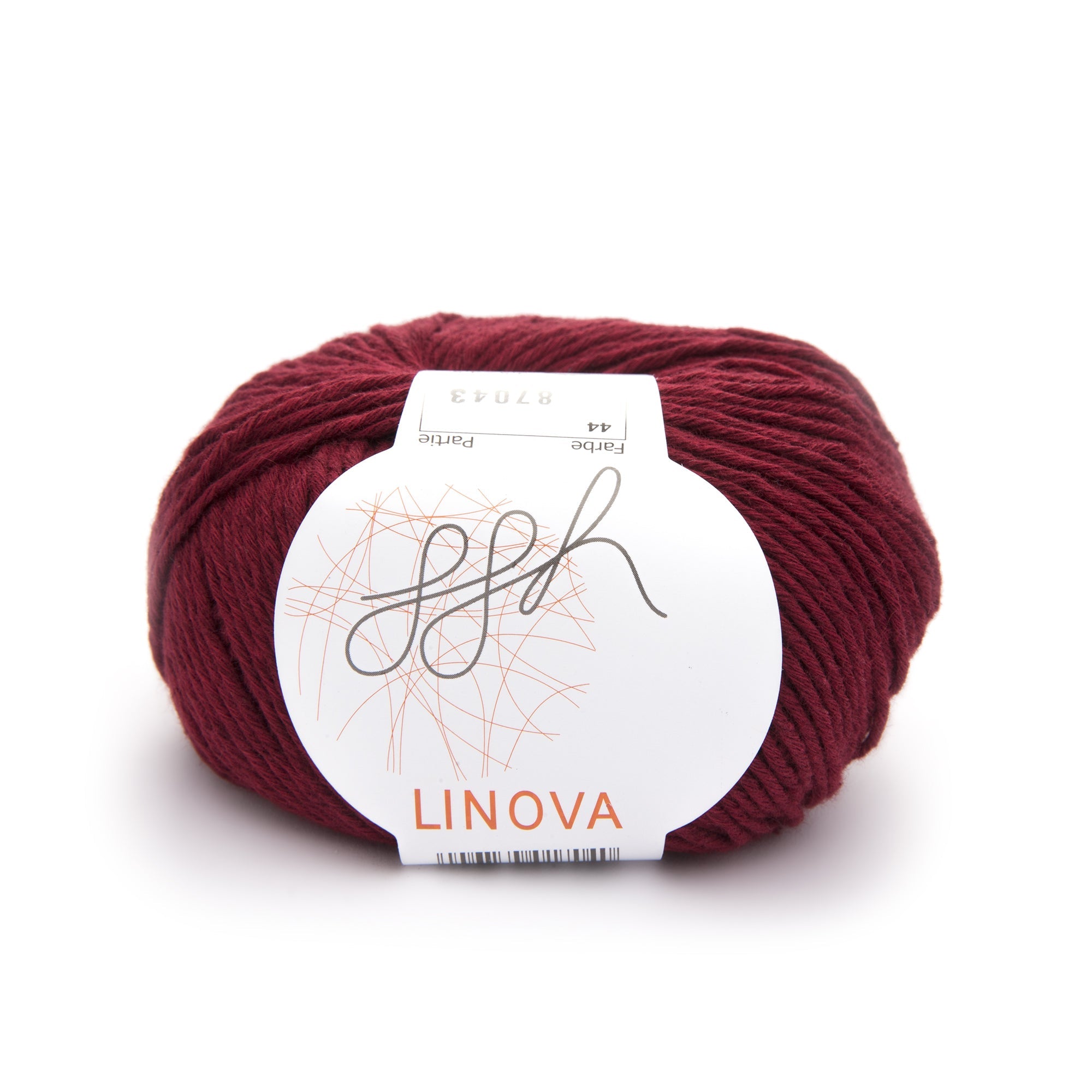 ggh Linova | 100% Baumwolle | 100m/50g | 044 - Ziegelrot - Rebecca - Online.de