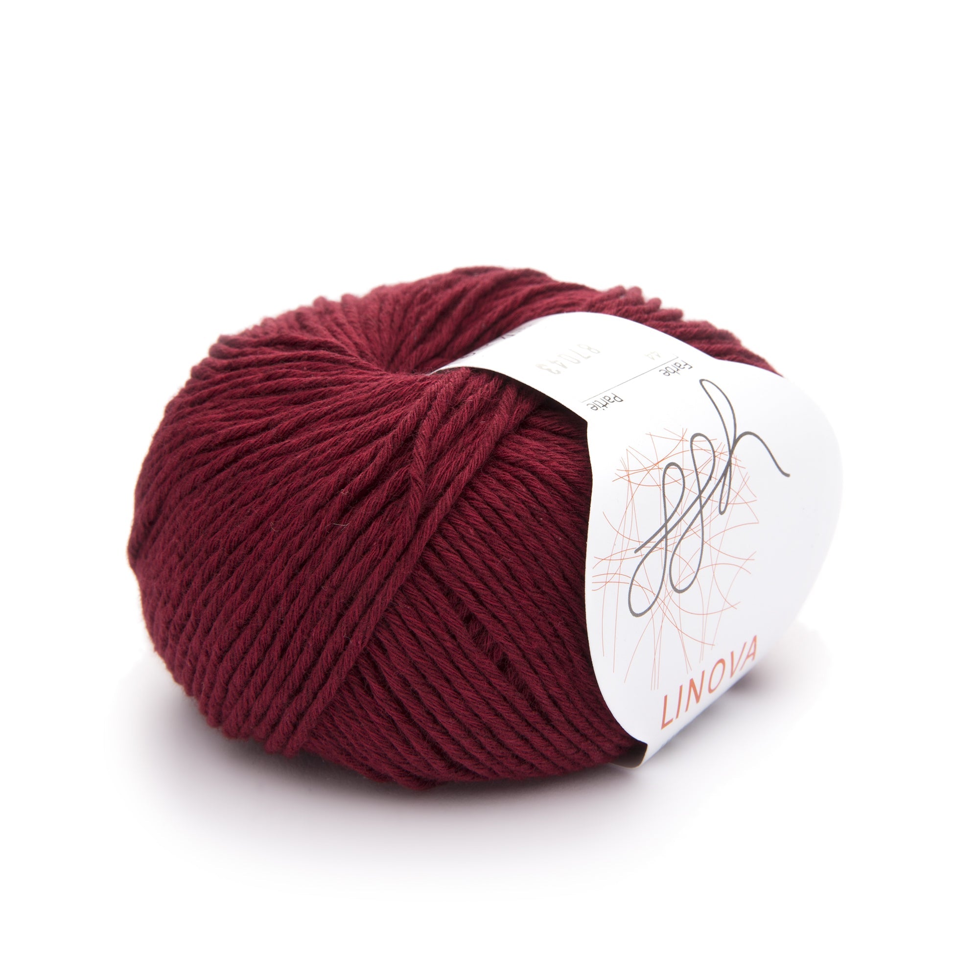 ggh Linova | 100% Baumwolle | 100m/50g | 044 - Ziegelrot - Rebecca - Online.de